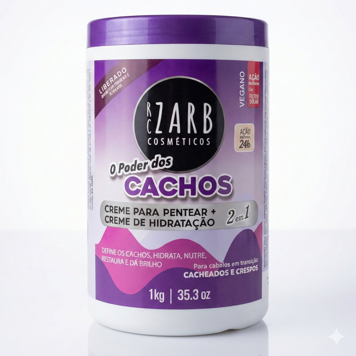 Creme 2 em 1 O Poder Dos Cachos 1KG