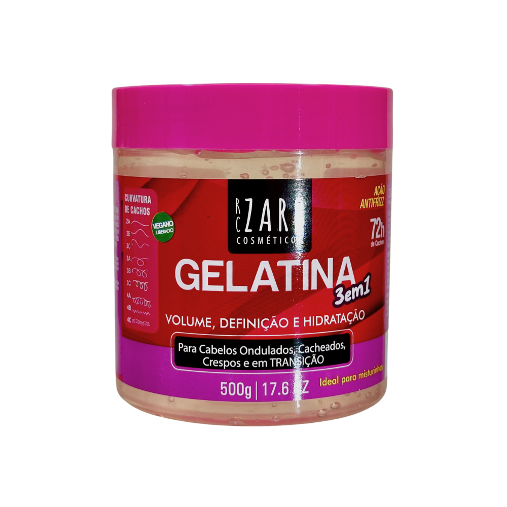Gelatina Zarb 3 em 1 500g