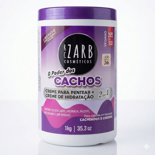 Creme 2 em 1 O Poder Dos Cachos 1KG